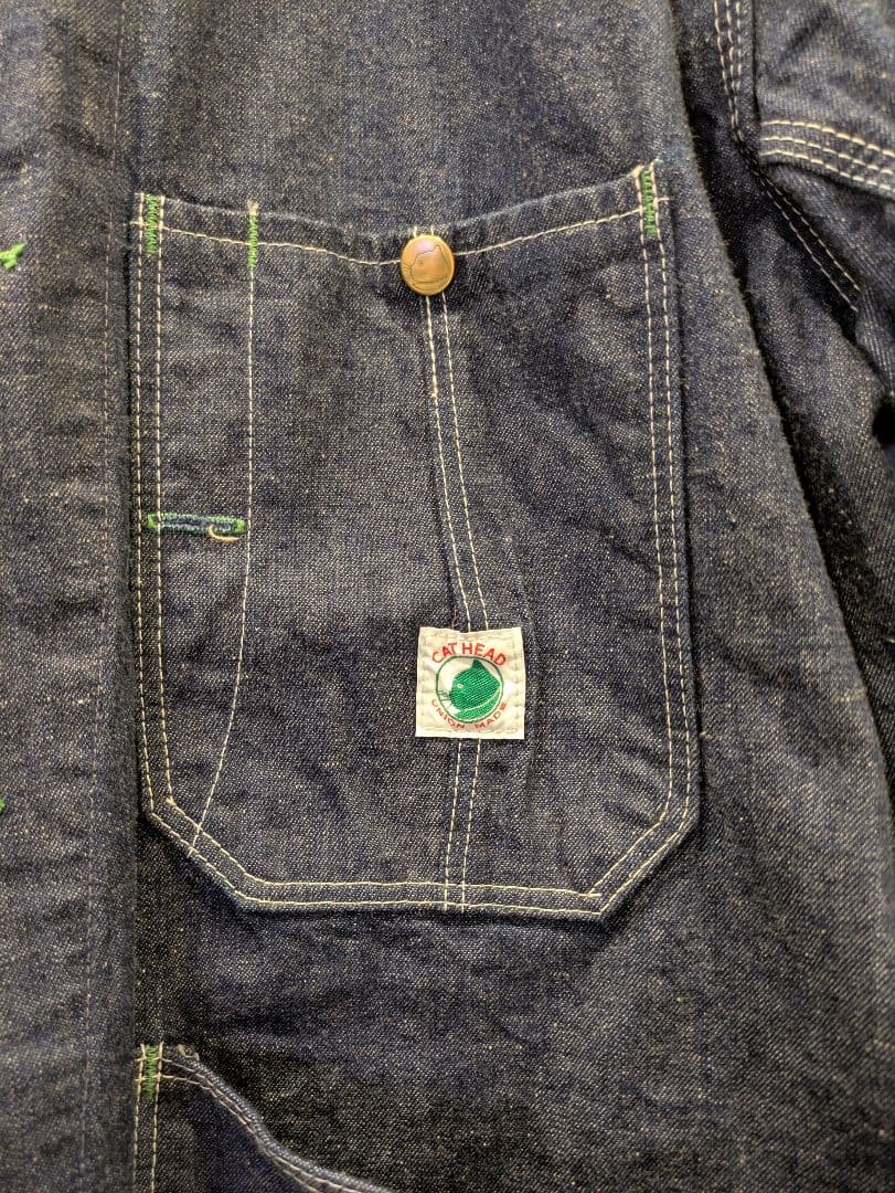 【新品】TCBジーンズ　Cat Head Jacket　42