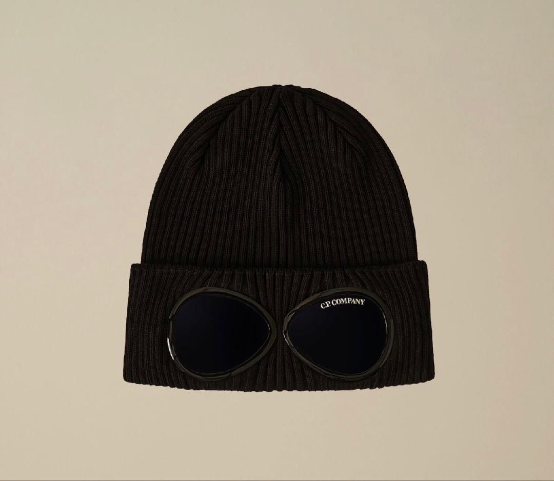 C.P.Company ビーニー　ブラック　訳あり