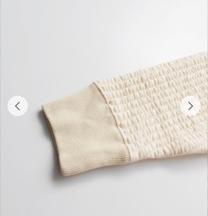 chimalaブリスター キルト クルーネック プルオーバー 　新品タグ付き