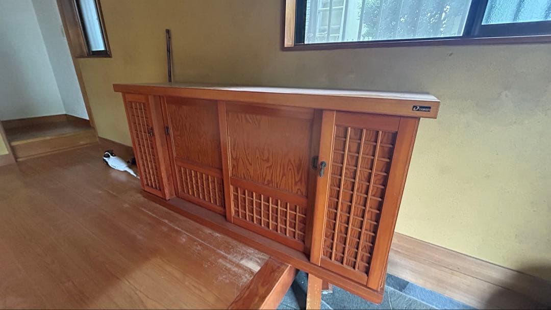 【引き取り歓迎】木製靴箱