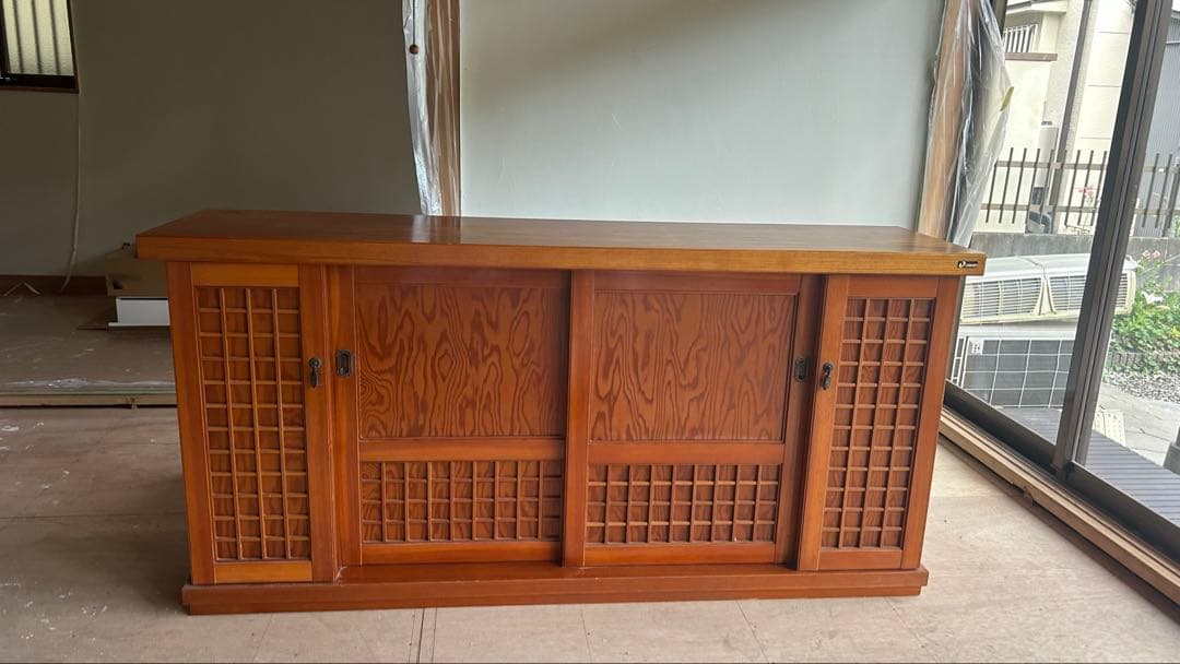 【引き取り歓迎】木製靴箱