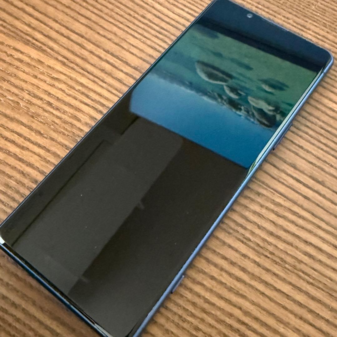 超美品 Xperia 5 IV 128GB SO-54C ブルー スマホ 本体
