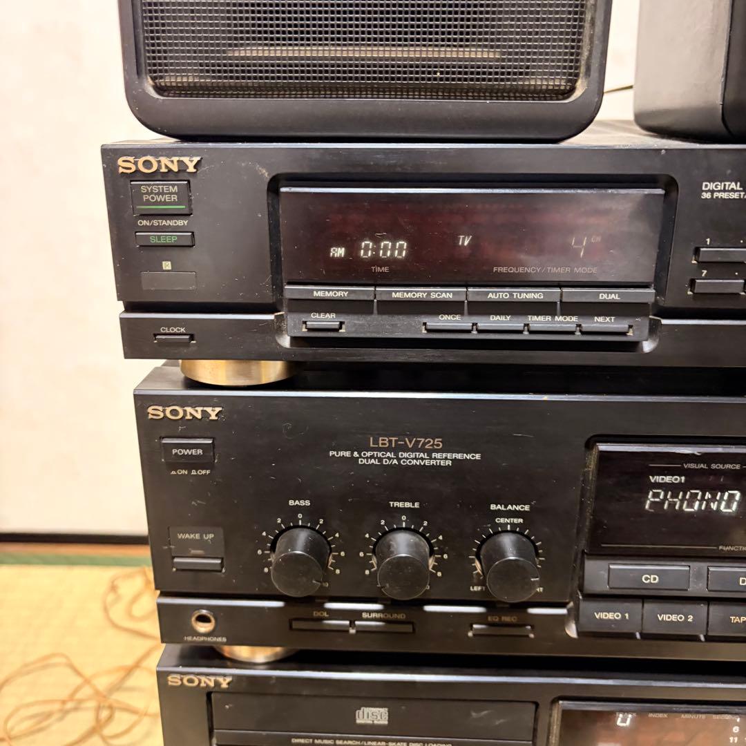 SONY LBT-V725 コンポ　スピーカー 【送料無料】