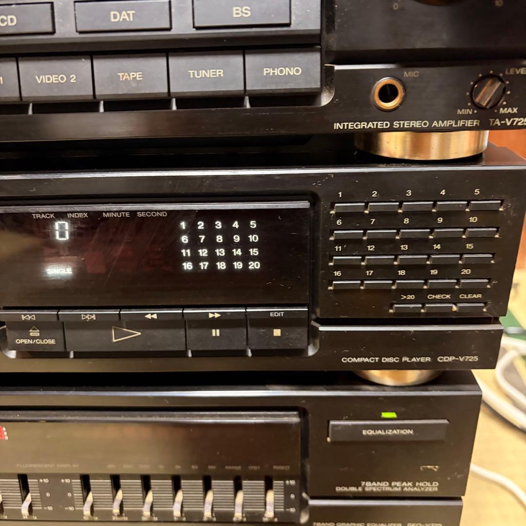 SONY LBT-V725 コンポ　スピーカー 【送料無料】