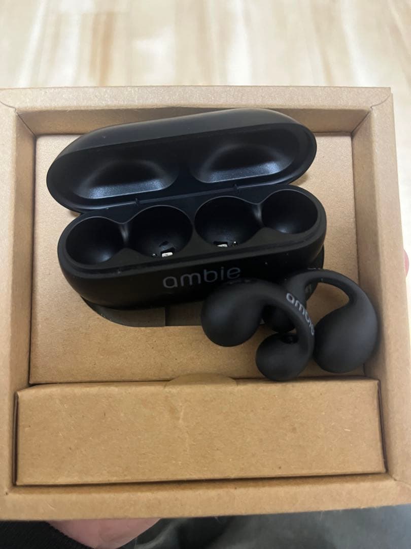 ambie AM-TW02 ブラック〈リニューアル版〉