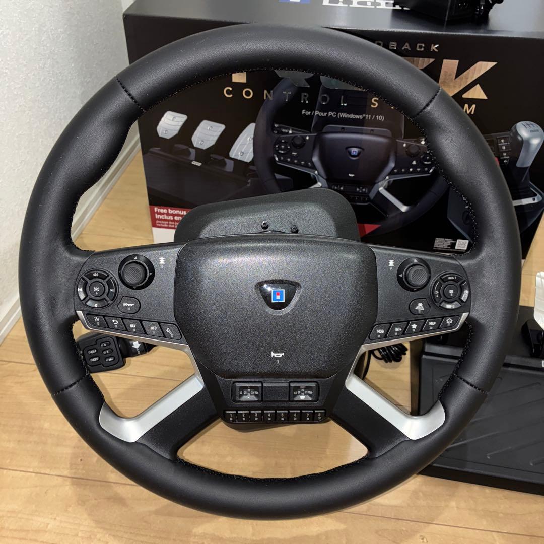 美品　希少　動作ok ホリ　トラックシミュレーターゲーム用ハンコンHPC-044