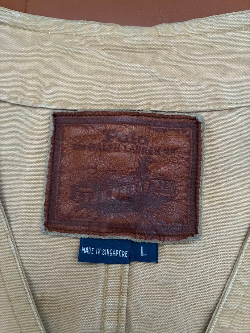 90's Polo Ralph Lauren ベスト　ハンティング　ダックベスト