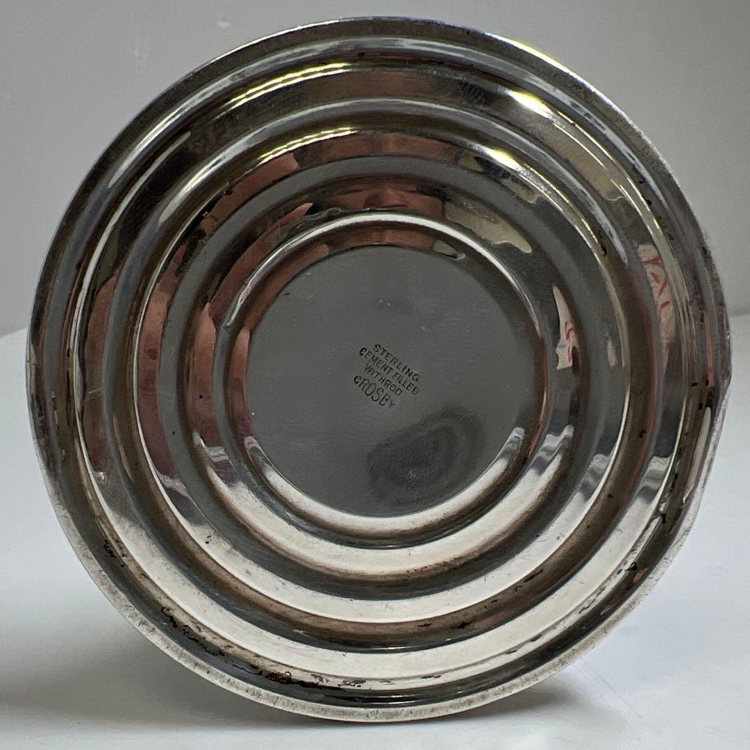 Sterling刻印　銀製燭台　389g 高さ26.2㎝　東な8-0201☆2F