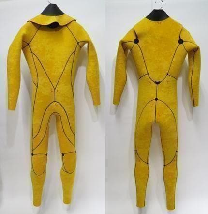 3ｍｍセミドライ/バックジップ【カール起毛】サイズ選べます　ウェットスーツ