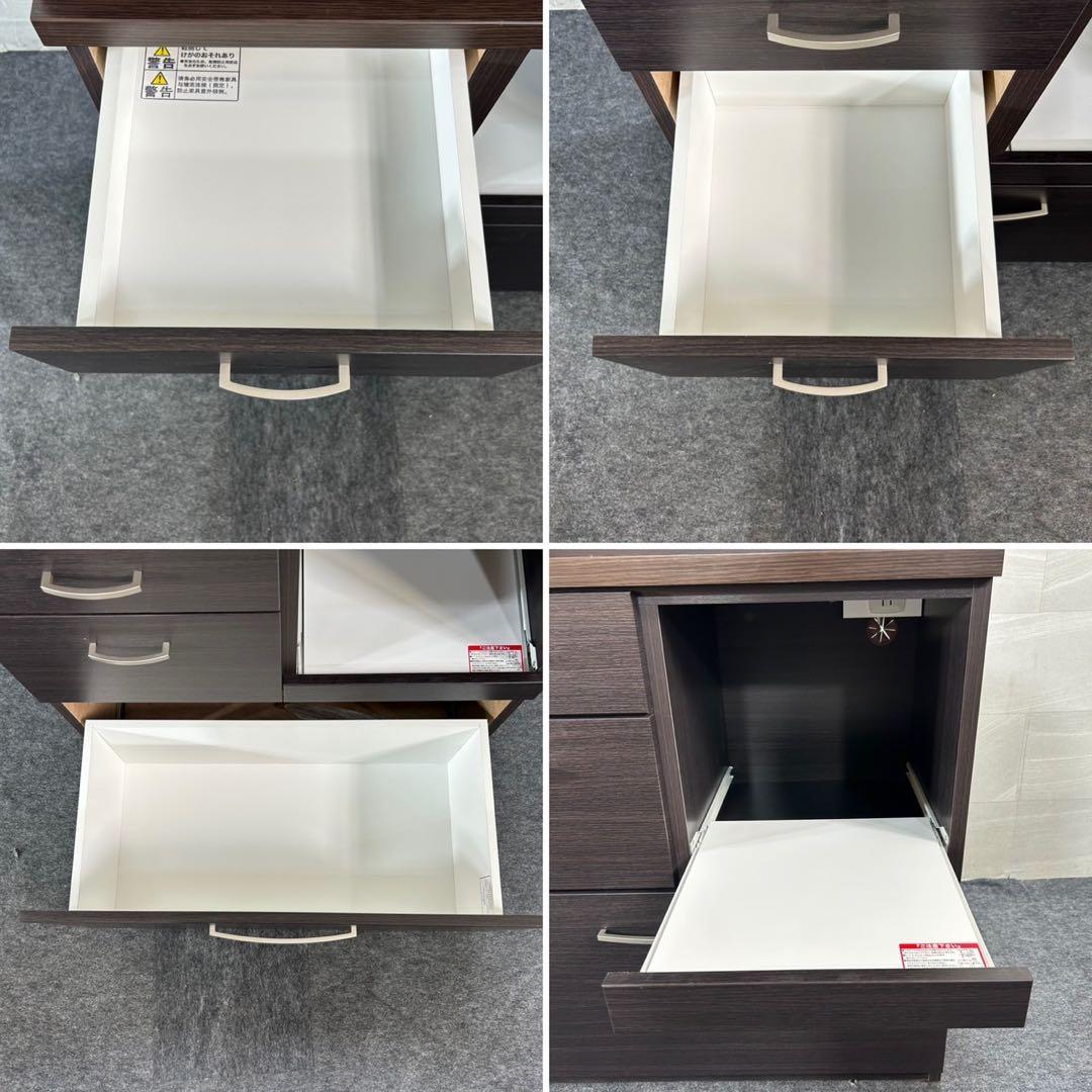 ニトリ キッチンボード コパン 幅80cm 食器棚 キッチン収納 d4309