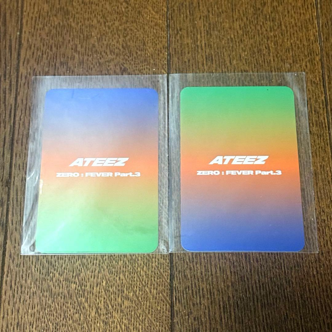 ATEEZ ソンファ everline ラキドロ 限定特典 トレカ セット