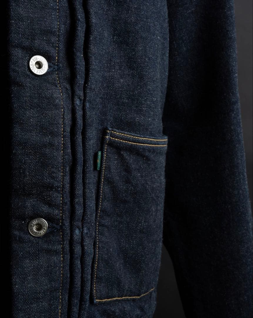 ビックジョン　M6013BL GR LABEL BLANKET JACKET