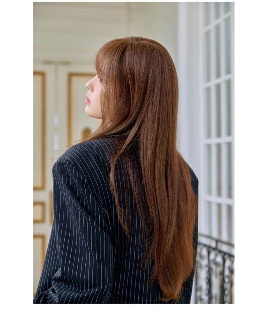 ピンクエイジ　リアルスキン手植えトップカバーブラウン