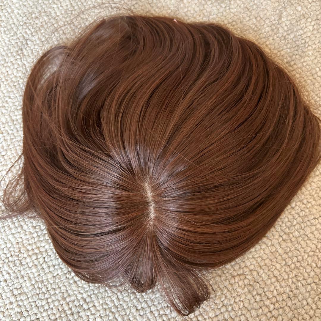 ピンクエイジ　リアルスキン手植えトップカバーブラウン