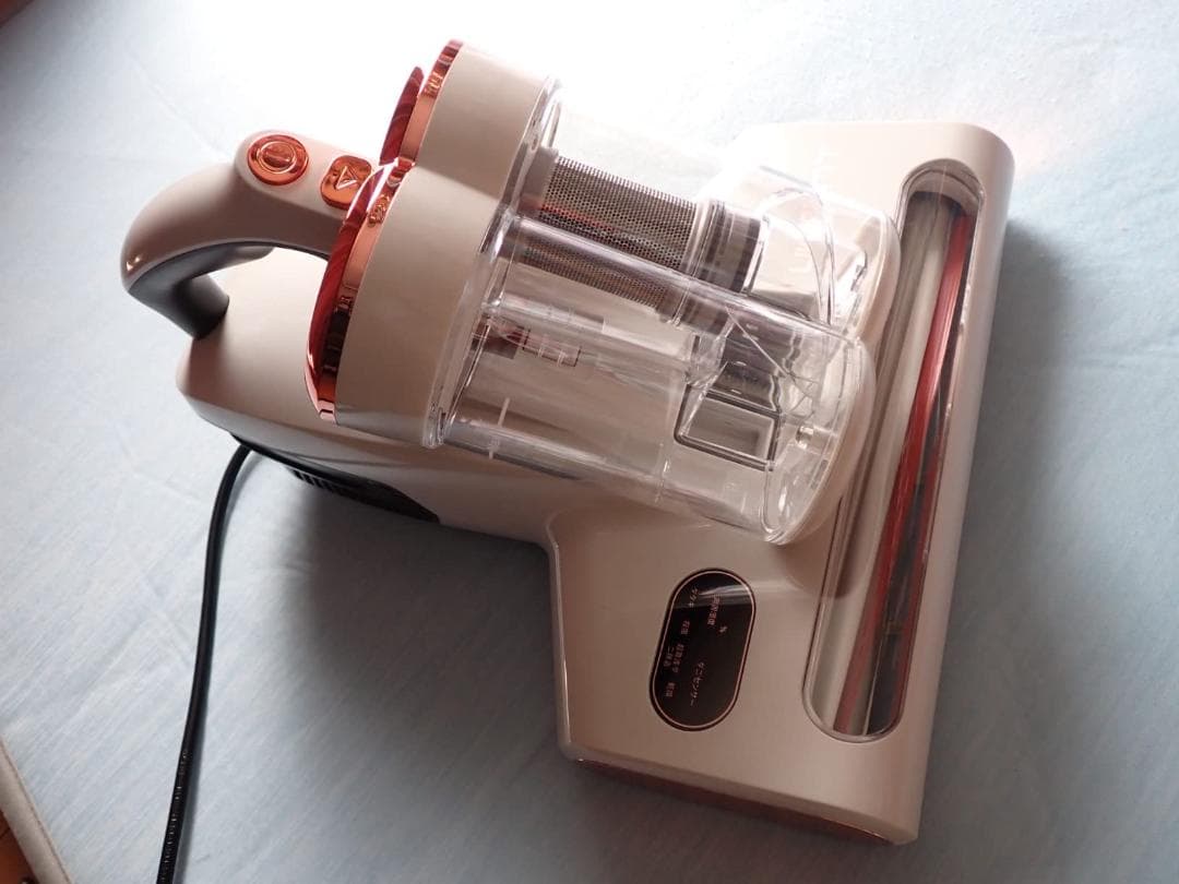 ダニ感知 UVダニ掃除機強力吸引 パワフルたたき 布団クリーナー