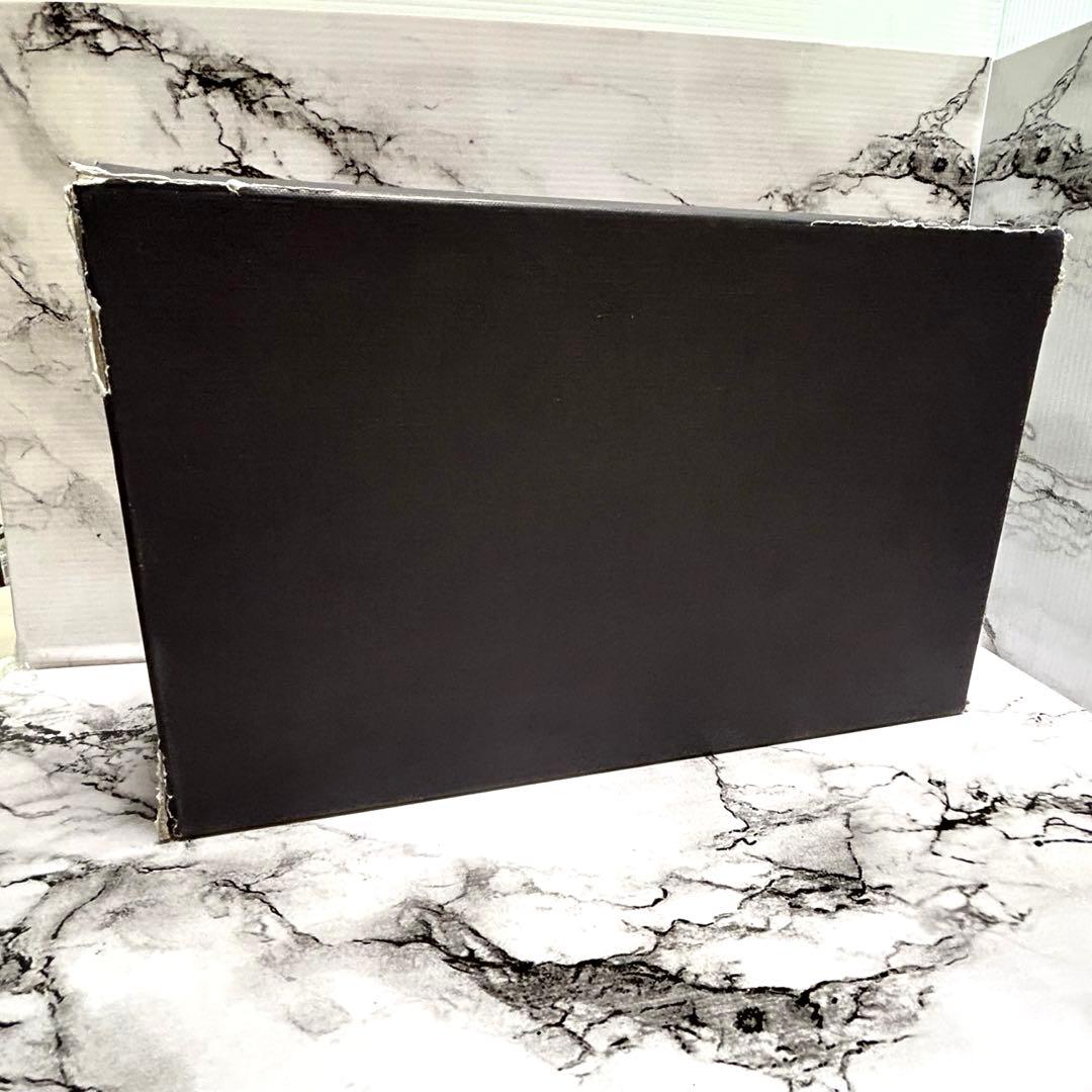 未使用　ボリーニ　レザーシューズ　8 1/2表記　ワニ革　ホールカット　革靴