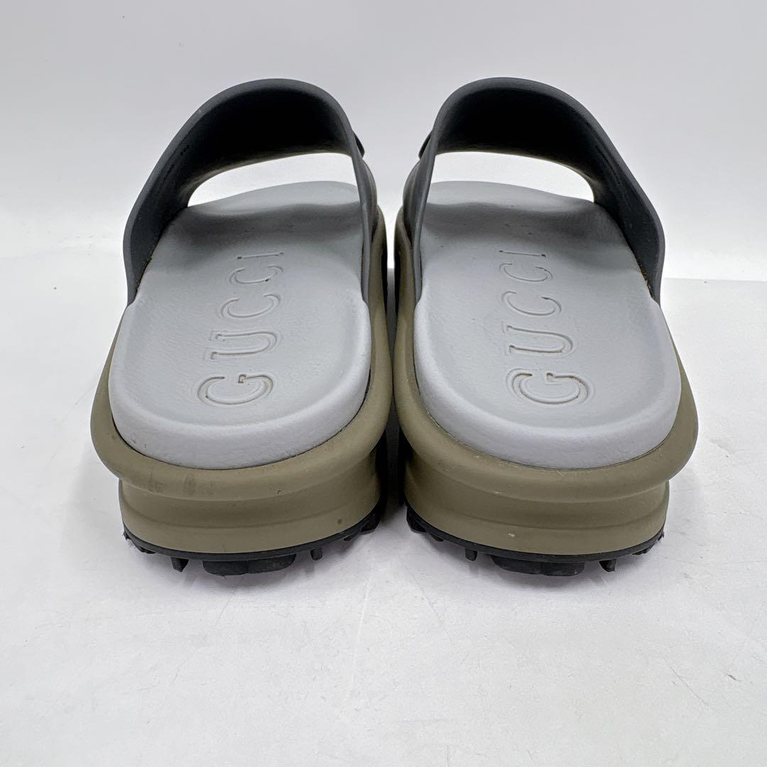 【極美品】GUCCI グッチ メンズサンダル ラバーサンダル　厚底　29センチ