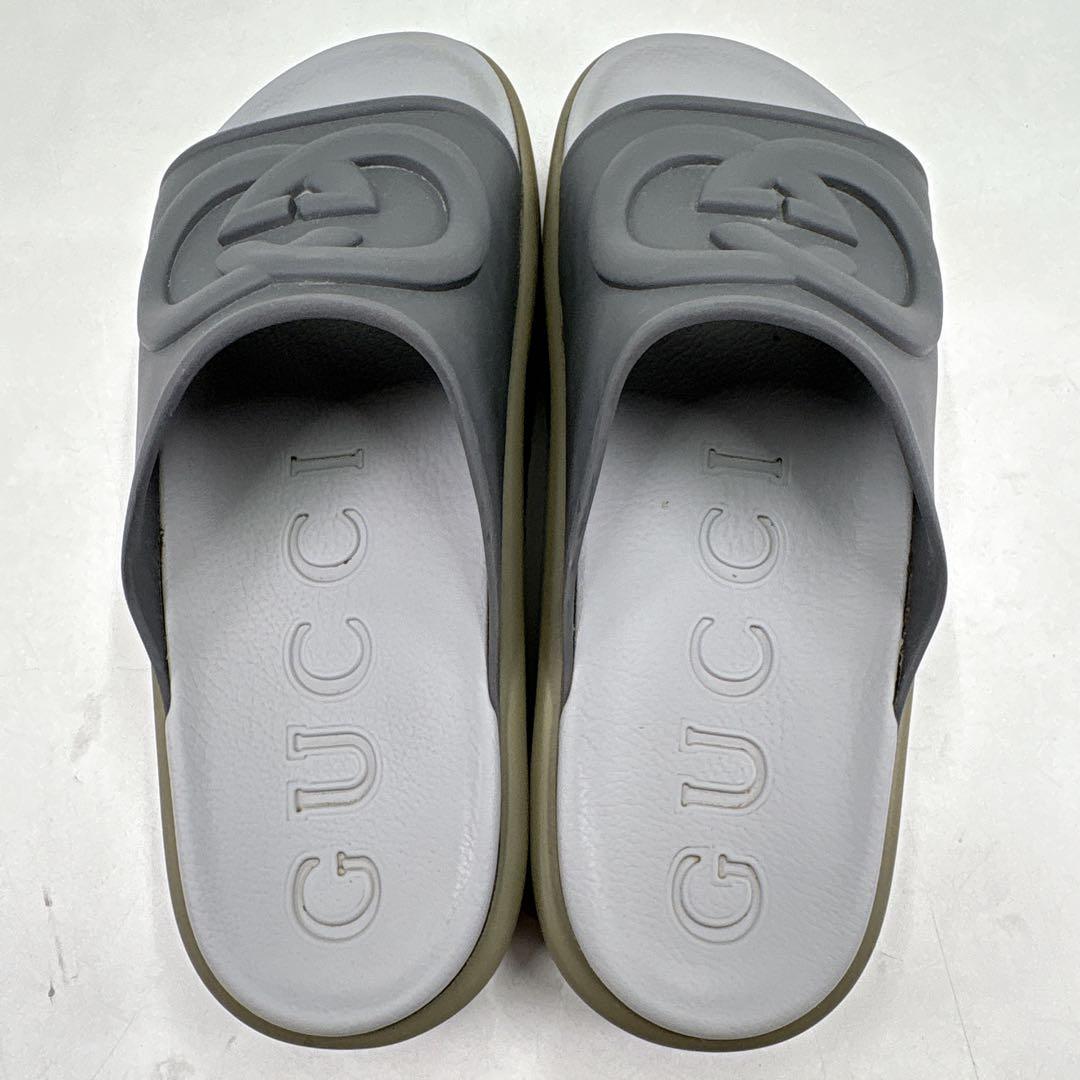 【極美品】GUCCI グッチ メンズサンダル ラバーサンダル　厚底　29センチ