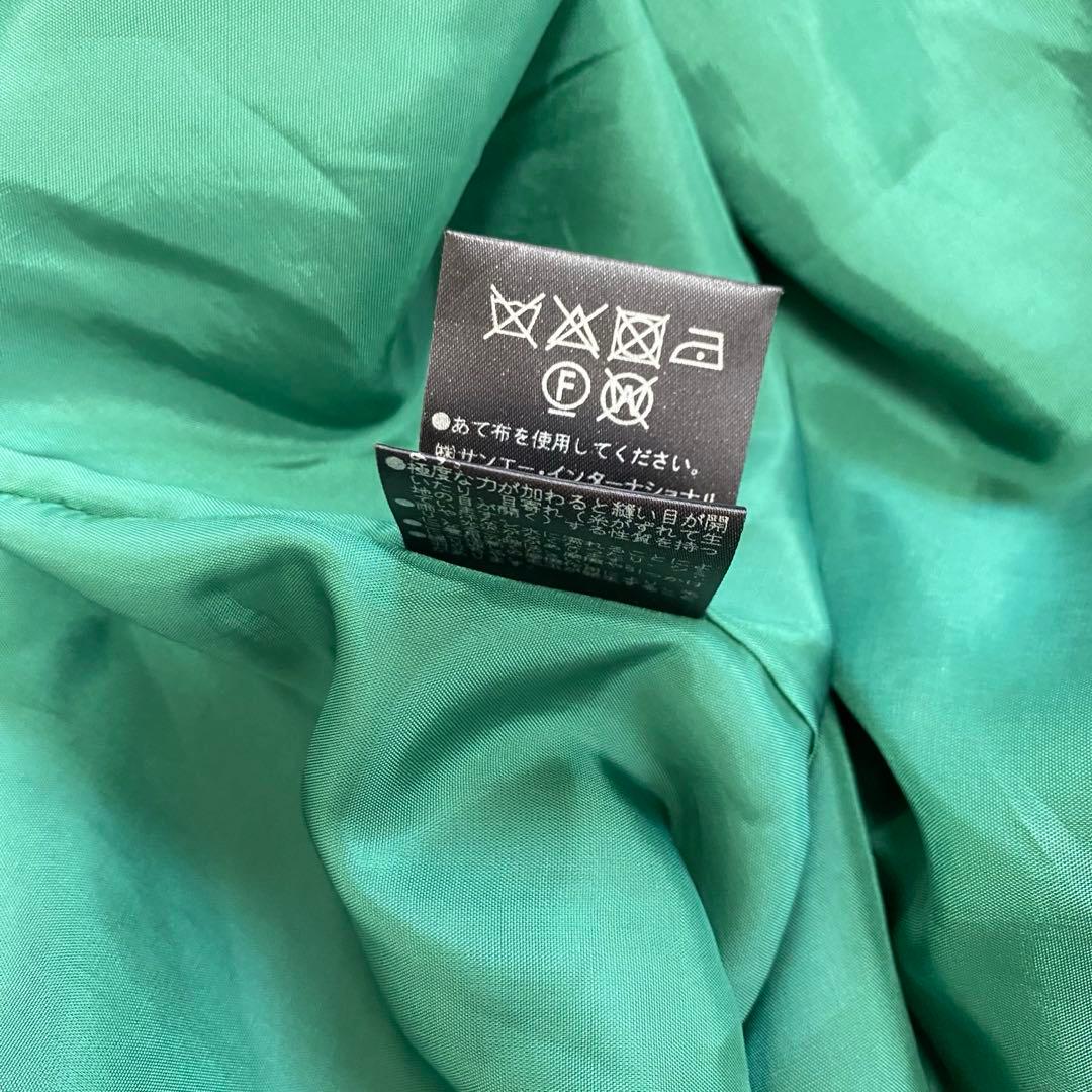 美品 ADORE アドーア ライトアムンゼンワンピース グリーン 38