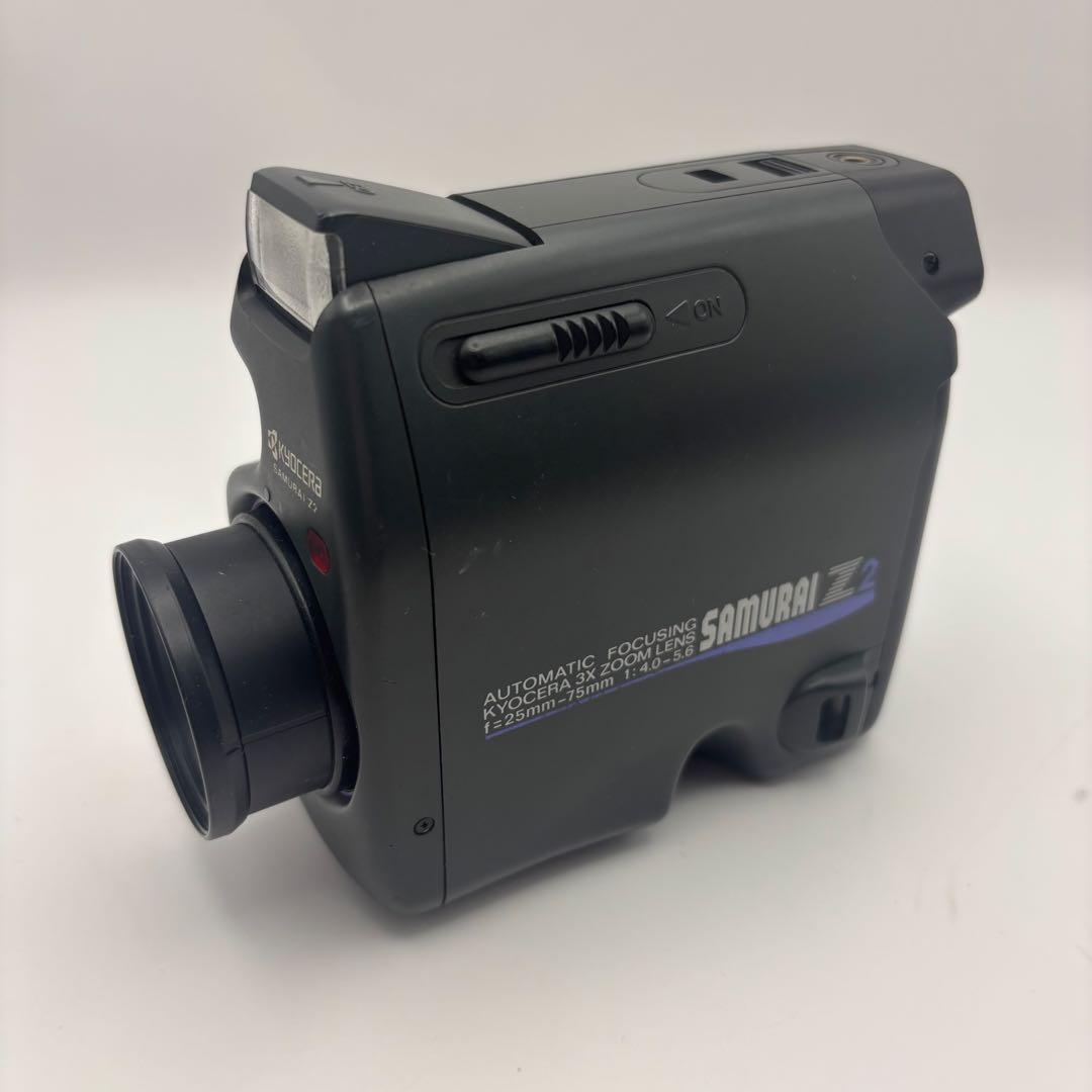 【希少】 京セラ SAMURAI Z2 コンパクトフィルムカメラ 新品電池付き