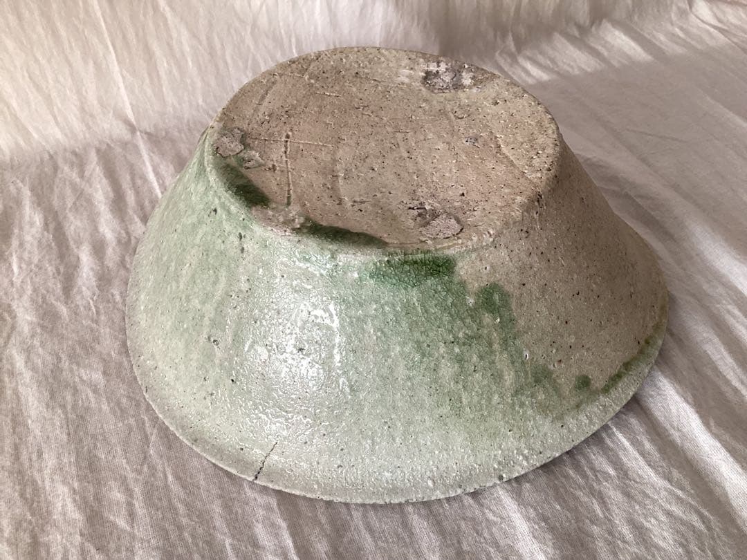 辻村唯 自然釉大鉢 陶芸家 深鉢 8寸以上 ボウル 大皿 丼