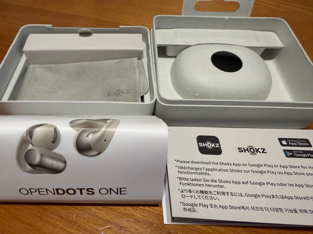 OpenDots ONE ShOKZ グレー イヤホン