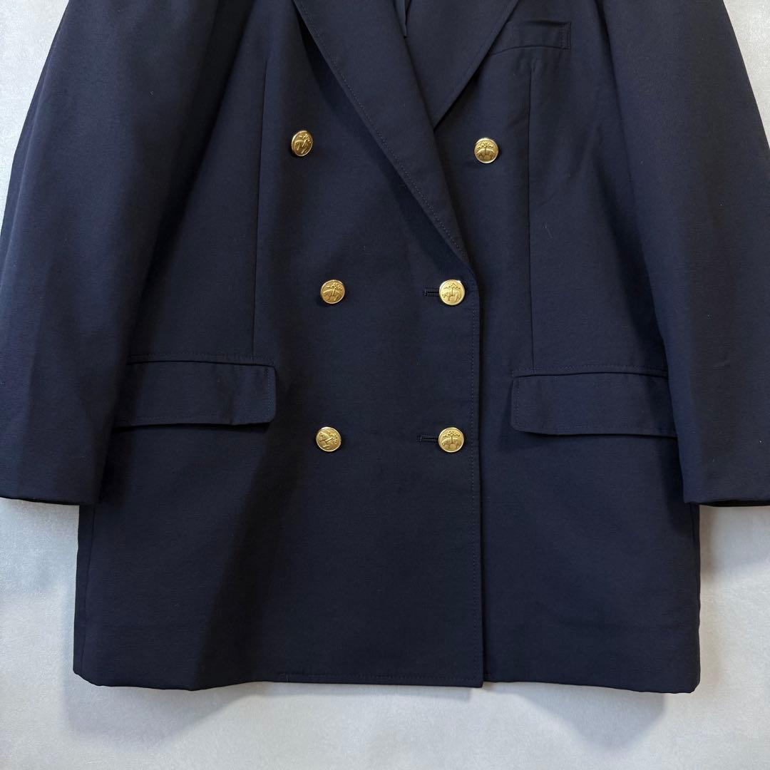 ブルックスブラザーズ 紺ブレザー 金ボタン ダブル テーラードジャケット 日本製