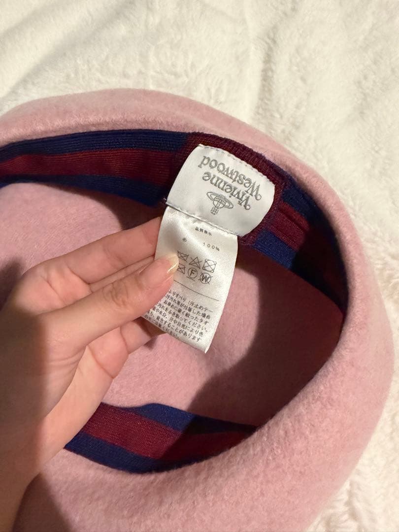 Vivienne Westwood ベレー帽 ピンク