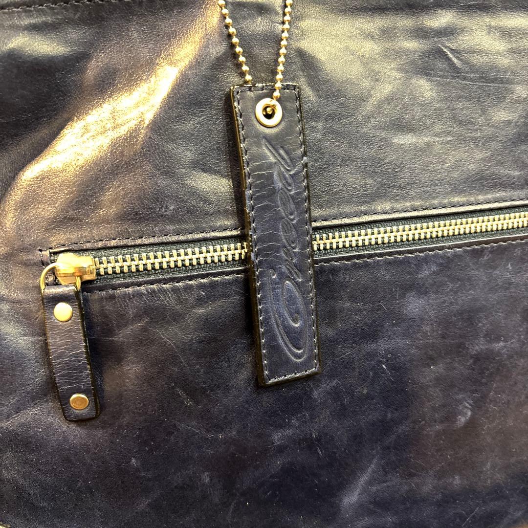 【美品☆大容量】creed クリード 2way ボストンバッグ レザー 本革製