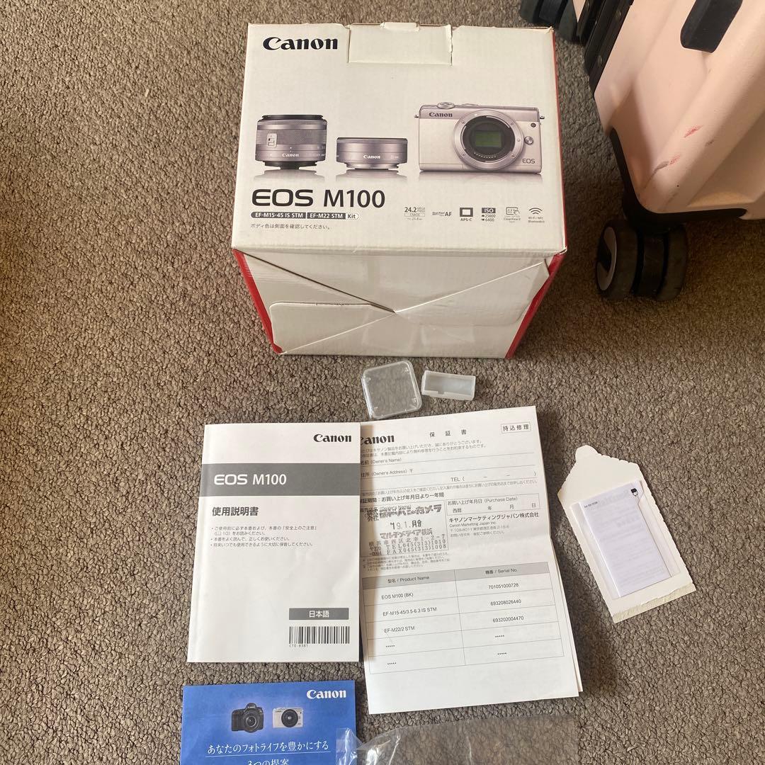 ビデオカメラ CANON EOS M100