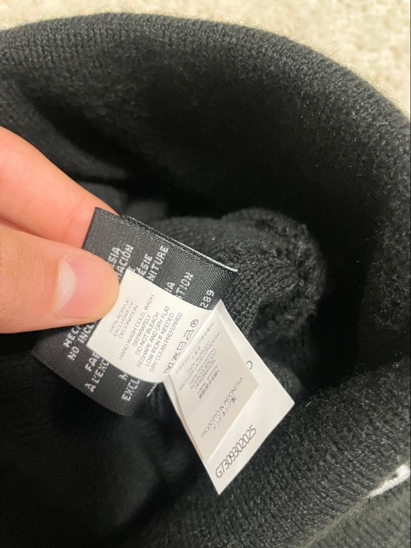 帽子 Supreme x New Era Football Beanie \"Black