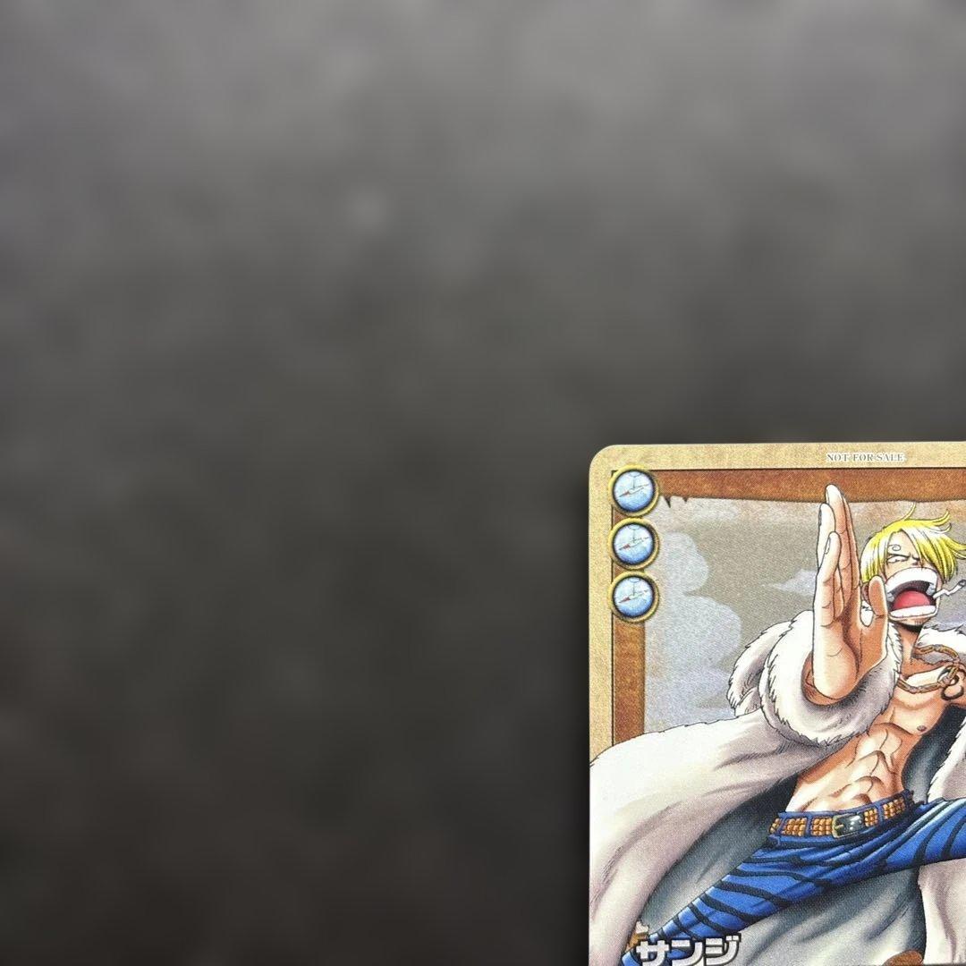 【非売品】旧ワンピース カードゲーム サンジ WJ-034