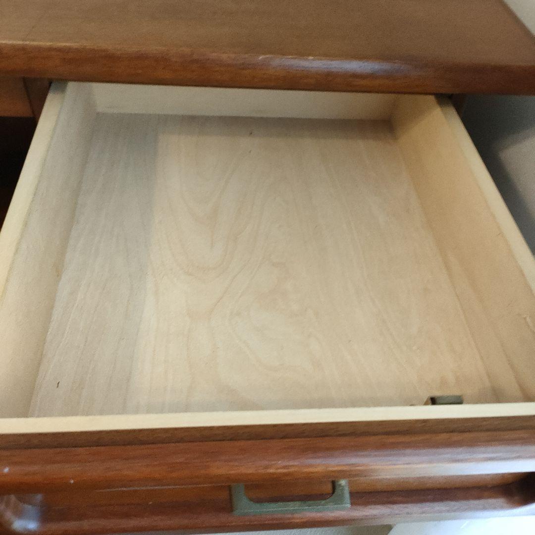 【高級ブランド家具】カリモク家具　学習机　デスク 片袖 カリモク コロニアル