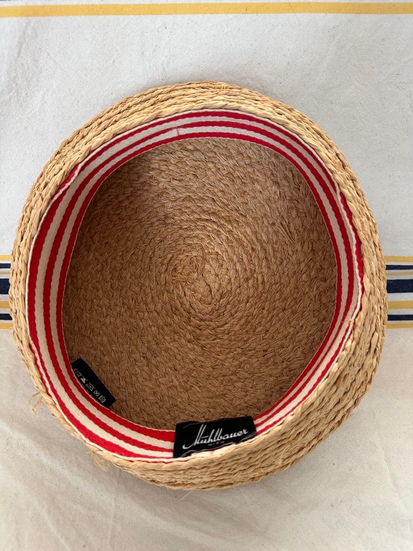 Muhlbauer 麦わら/ストローハット　ベレー/ハンチング