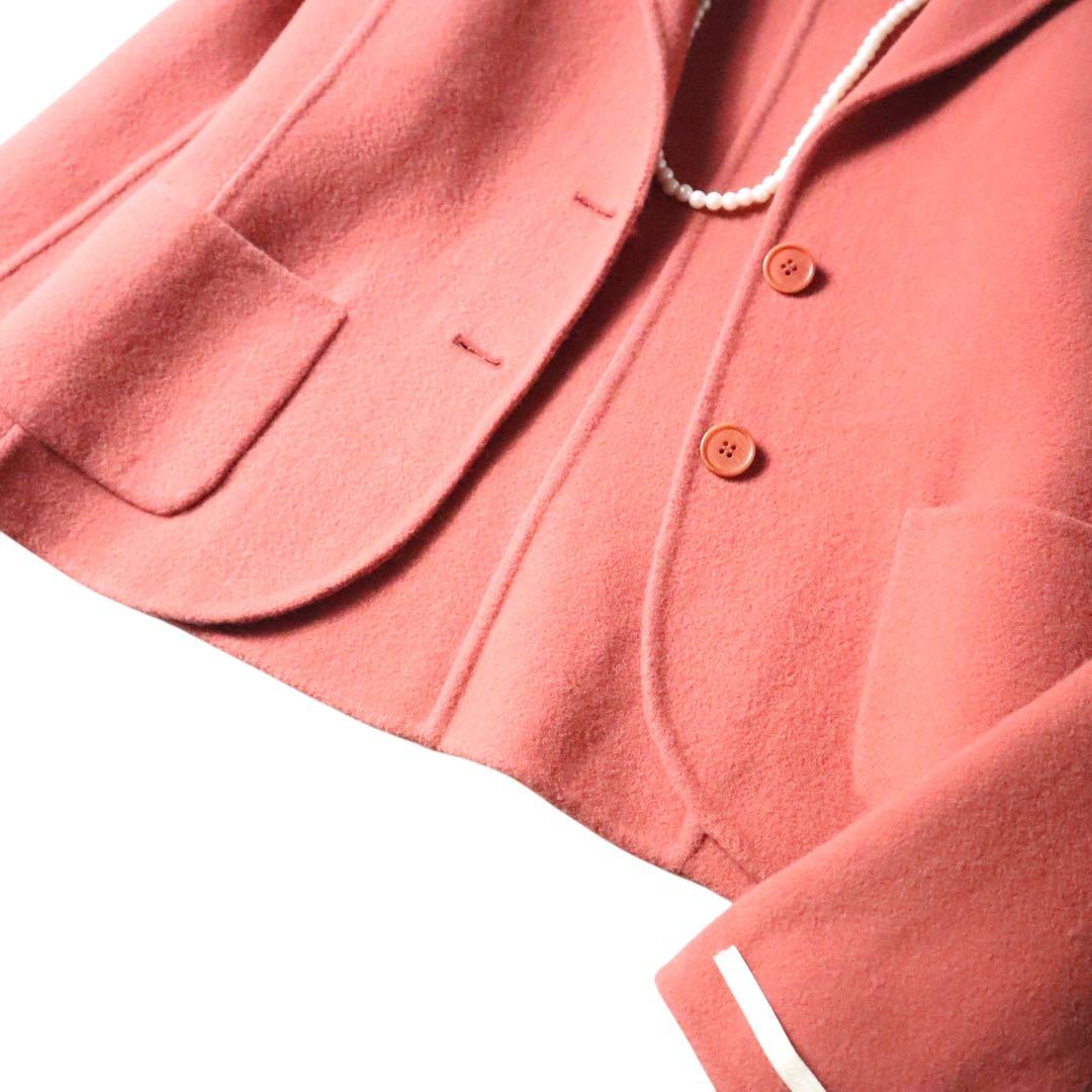 MaxMaraクチートアマーノ　セレブ御用達♪ダブルフェイス　鮮やか♪ジャケット