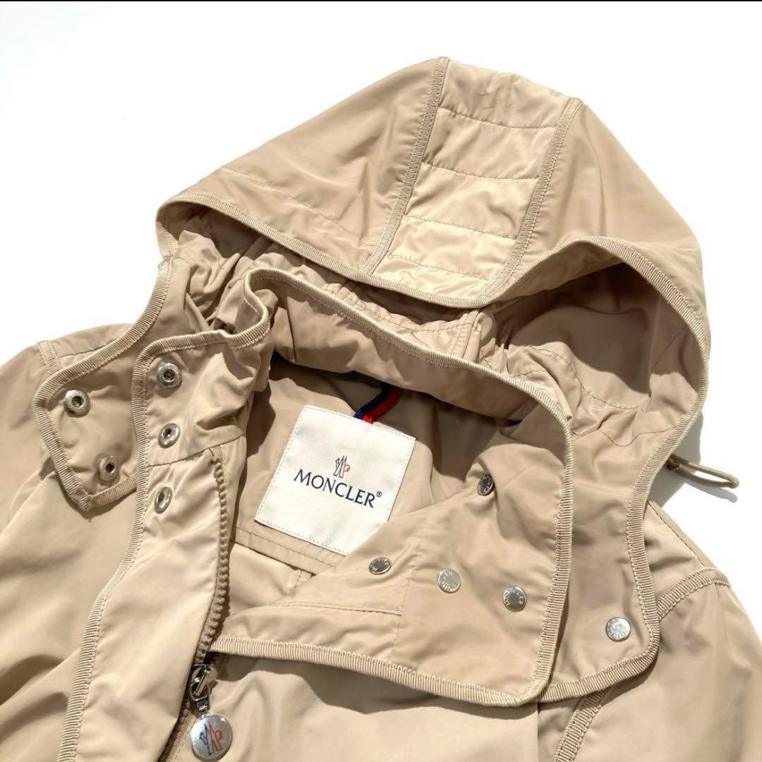 【極美品】MONCLER マウンテンパーカーARGELIA ￼カーキベージュ
