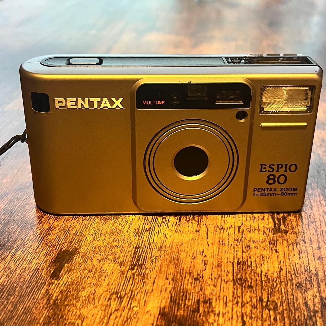 PENTAX　ESPIO 80　フィルムカメラ　電池切れ