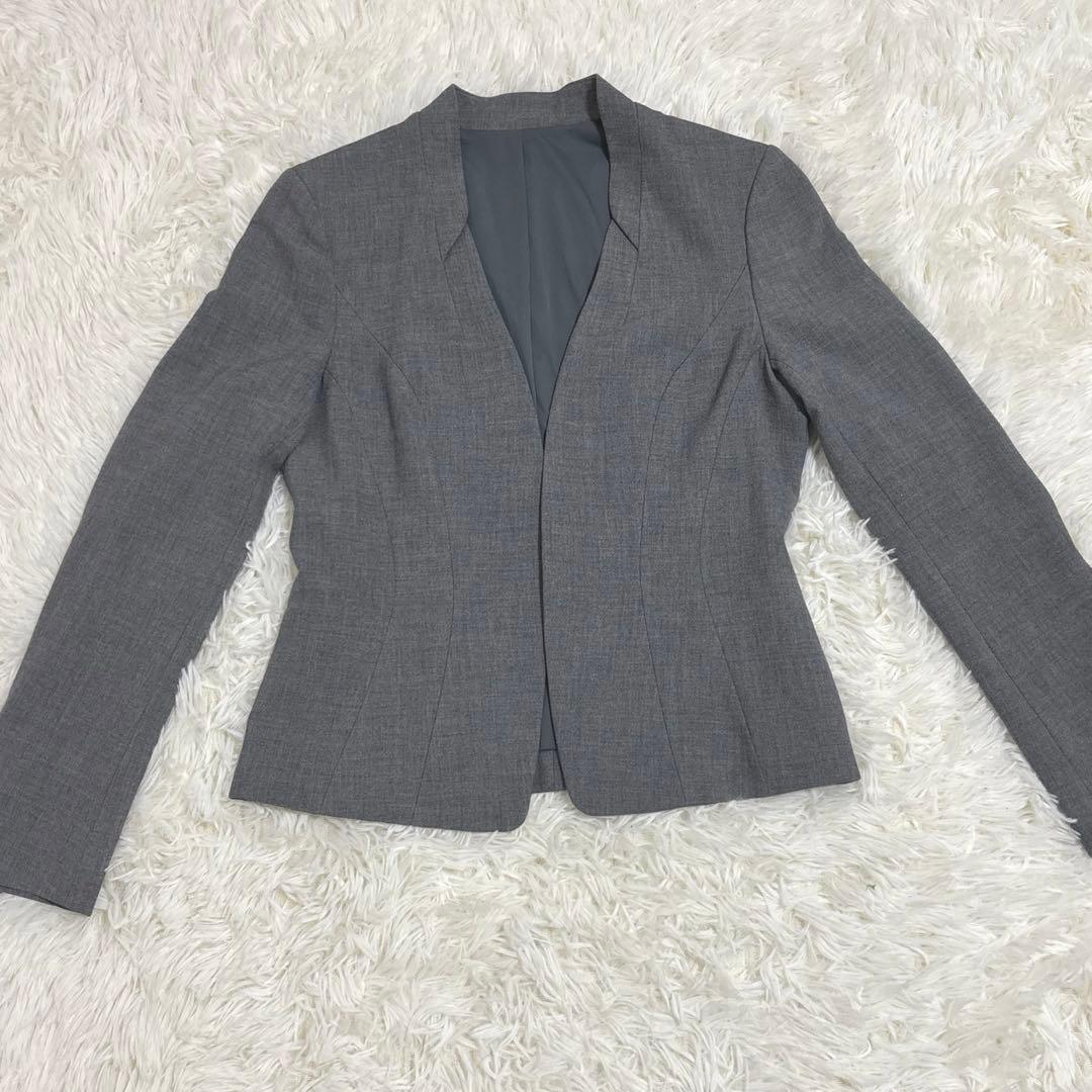 クードシャンス セットアップ 360°美シルエットカラーレスジャケット&スカート