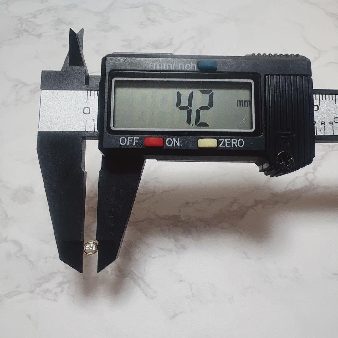 ティファニー バイザヤード ピアス ダイヤ 18K 片耳 イエローゴールド