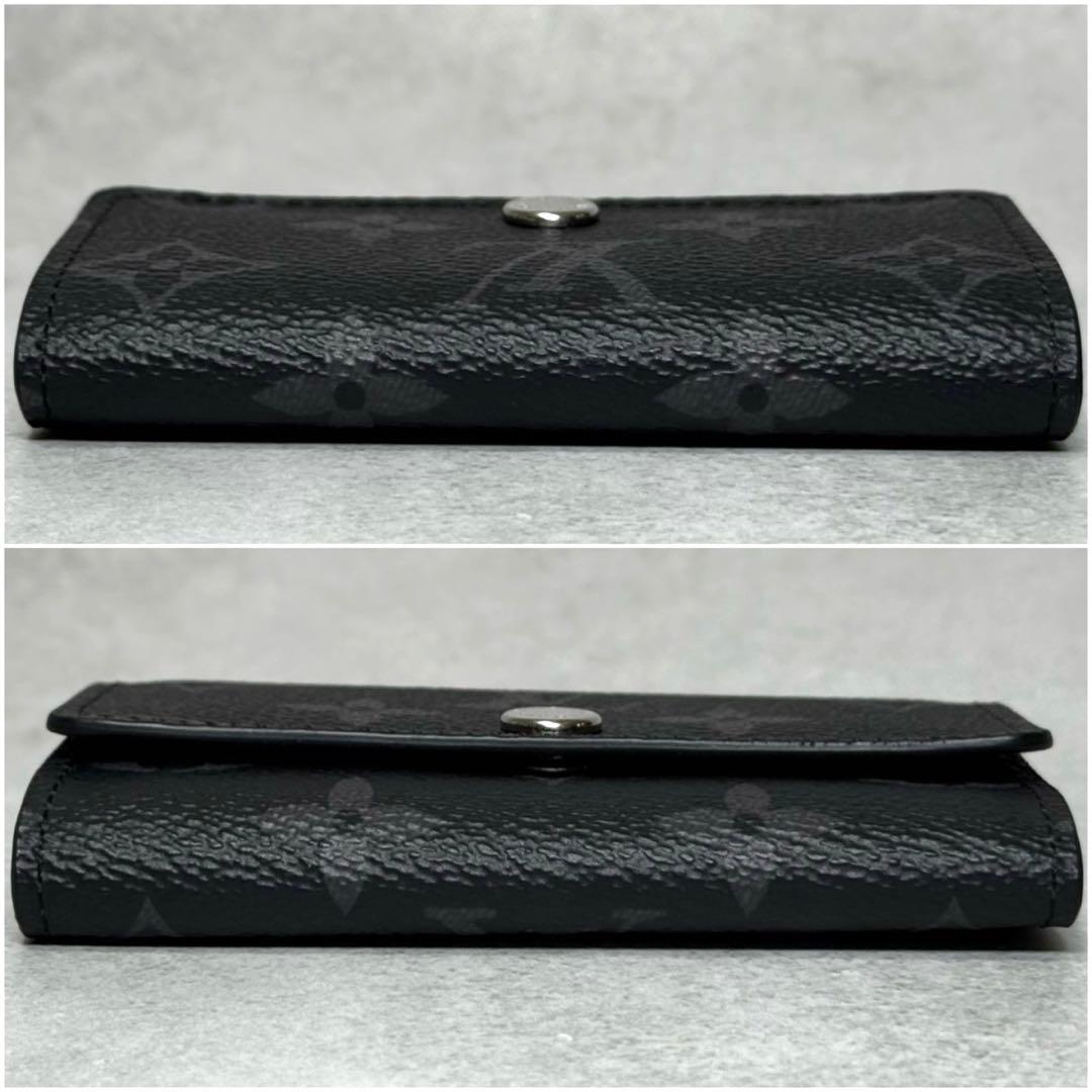 極美品 新作 ルイヴィトン モノグラムエクリプス ミュルティクレ6 キーケース