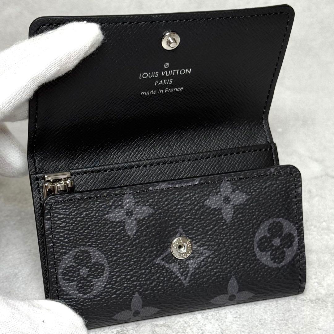 極美品 新作 ルイヴィトン モノグラムエクリプス ミュルティクレ6 キーケース