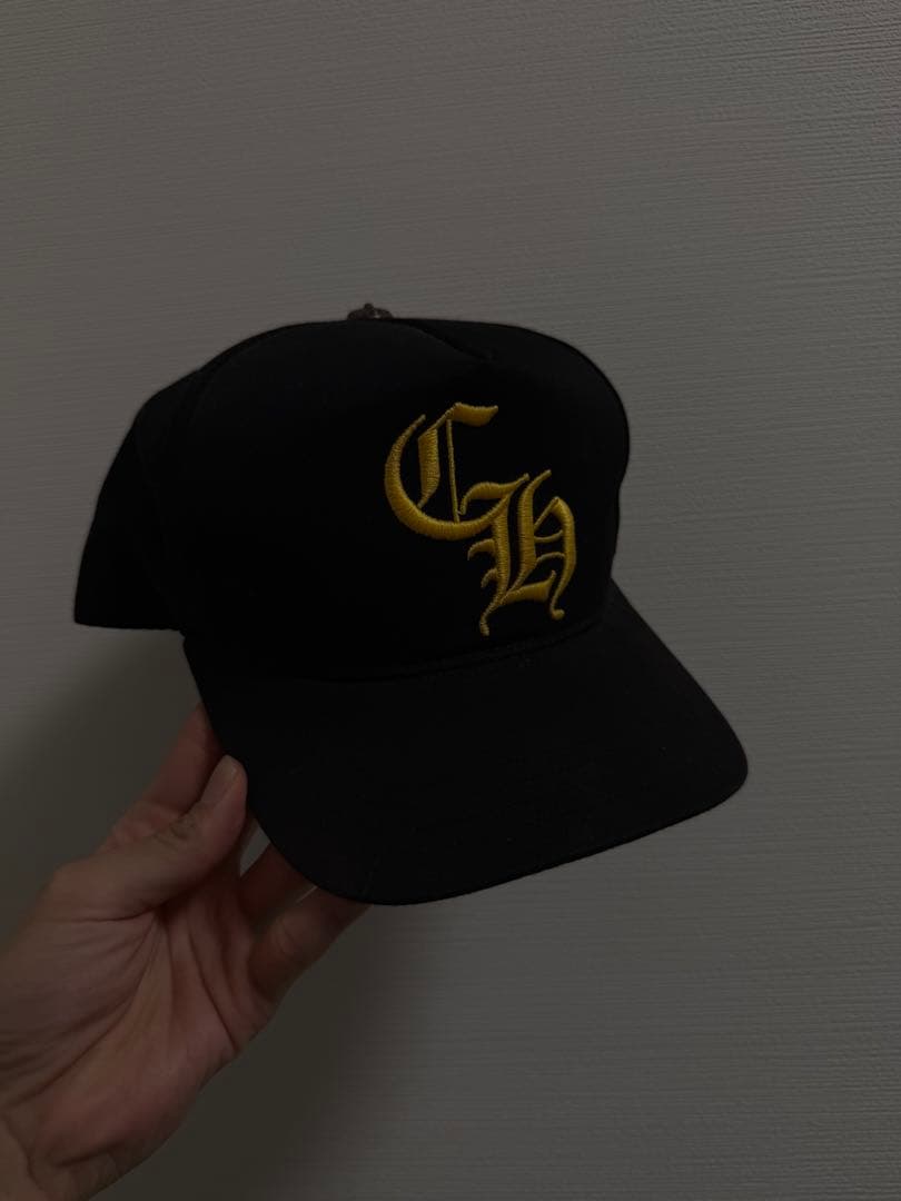 クロムハーツ キャップ黒金 完全正規品