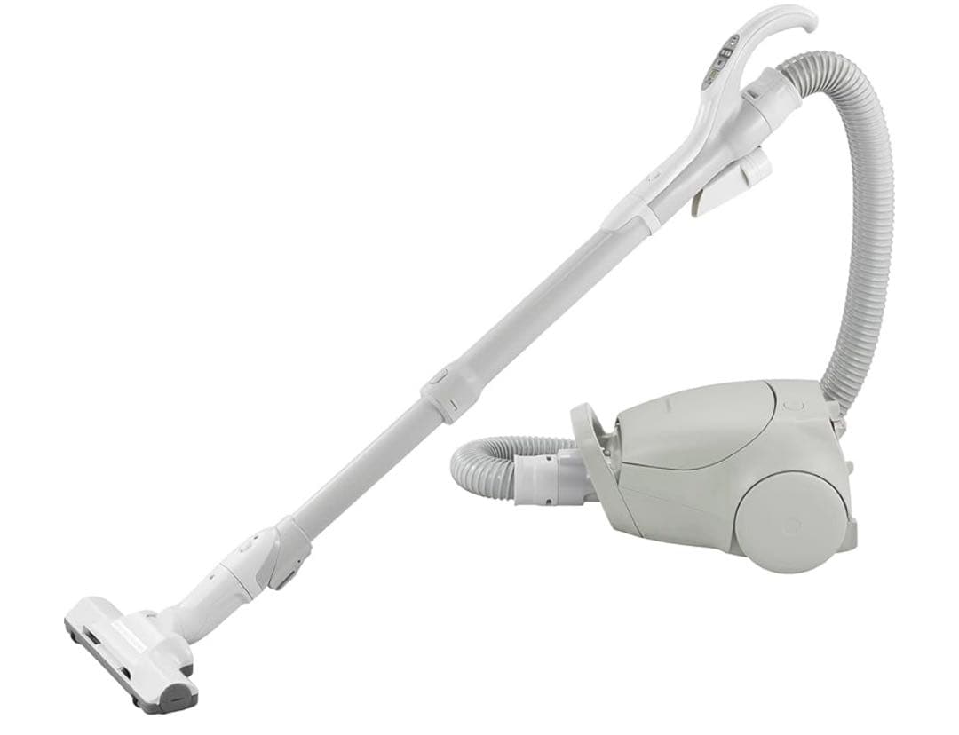 パナソニック 掃除機 紙パック式 MC-PJ23A-H グレー 軽量 コンパクト