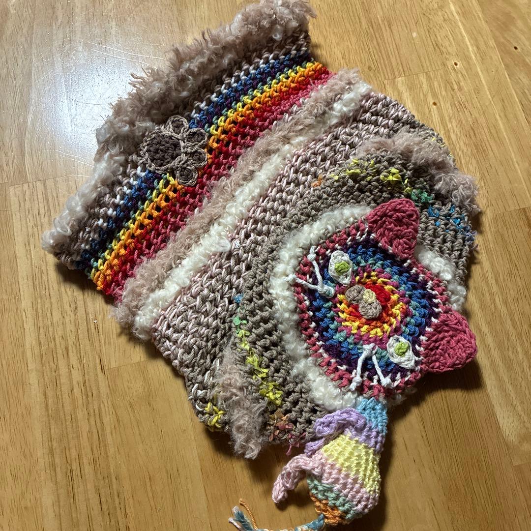 リスリス　リスand猫　帽子、ハンドウォーマー、トートバッグ、バッグ