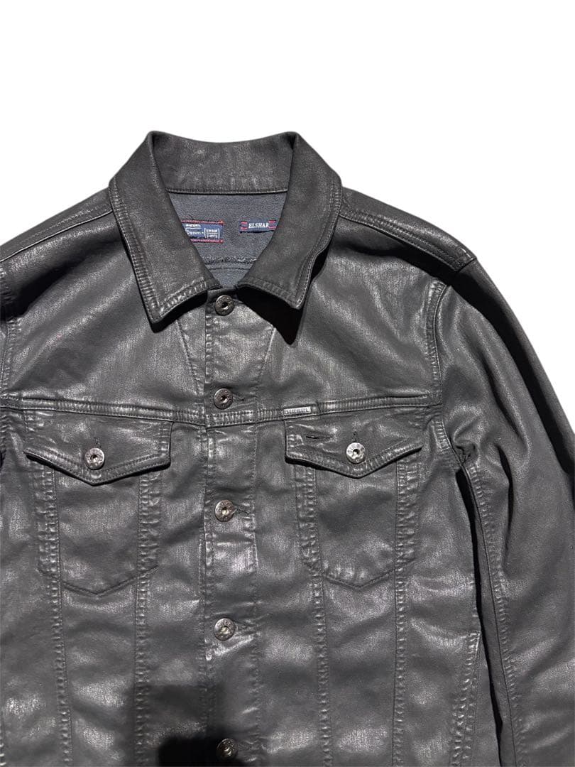 コーティングデニムジャケット DIESEL JOGG archive希少y2k