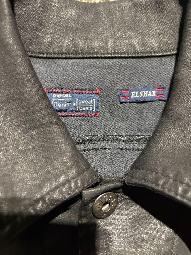 コーティングデニムジャケット DIESEL JOGG archive希少y2k