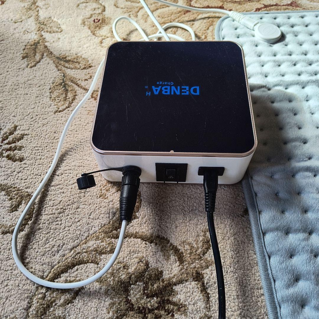 DENBA Charge 温熱マット 約12 0cm x 70cm