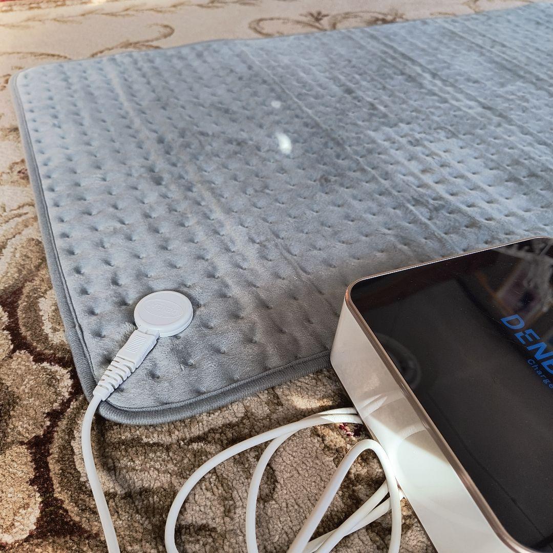 DENBA Charge 温熱マット 約12 0cm x 70cm