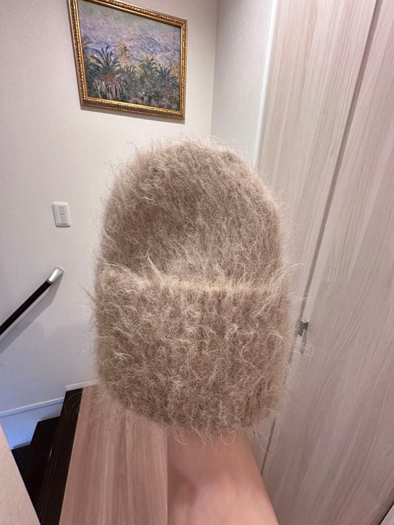 TOTÊME（トーテム）のアルパカニットビーニーです。