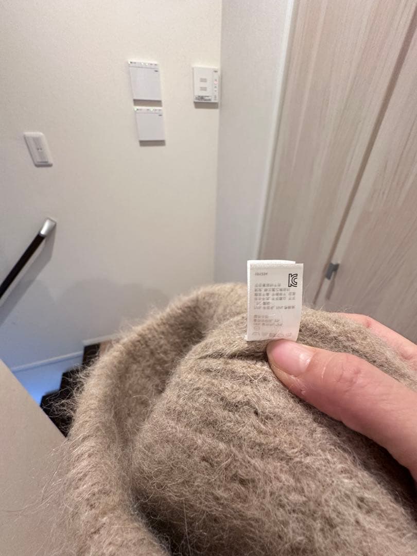 TOTÊME（トーテム）のアルパカニットビーニーです。